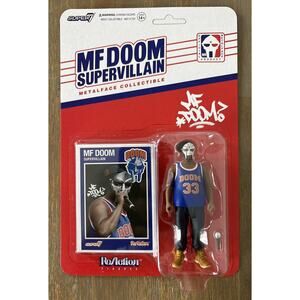 MF DOOM Super7 ReAction Figure (NYC) New York City Knicks Hip Hop Rap Legend NEW